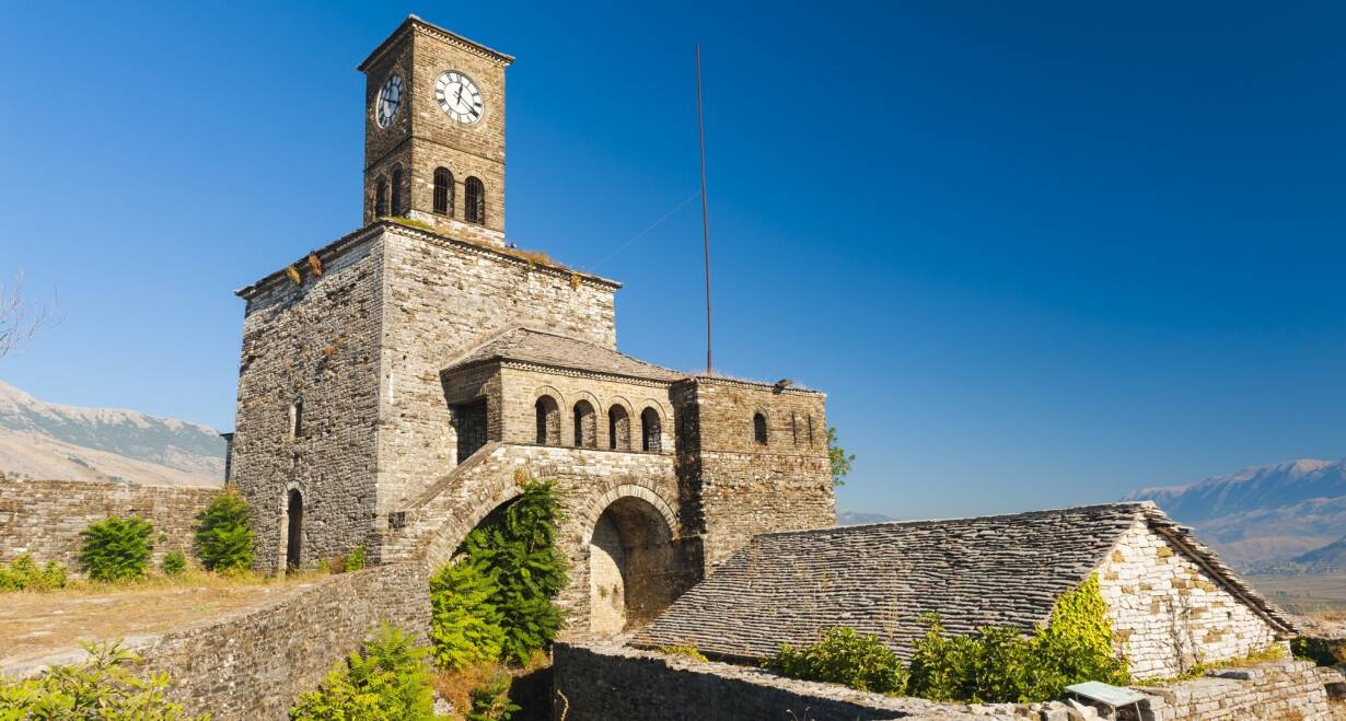 Albanië actief en cultuur: tussen de Adriatische Zee en Albanese Alpen - AlbaniëKajakken in Porto Palermo - Gjirokäster