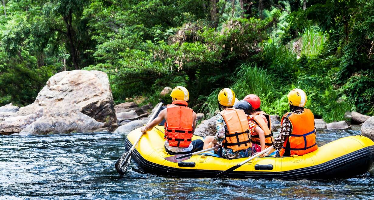 Albanië actief en cultuur: tussen de Adriatische Zee en Albanese Alpen - AlbaniëRaften op de Vjosa Rivier - Përmet