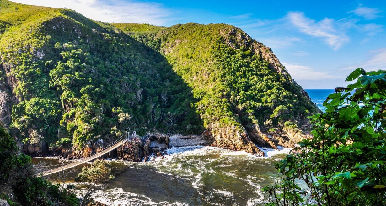 Fly & Drive Zuid-Afrika: ontdek de wereld in één land en reis van Johannesburg naar Kaapstad - Zuid-AfrikaGraaff Reinet - Tsitsikamma Nationaal Park - Plettenberg Bay (500 km)